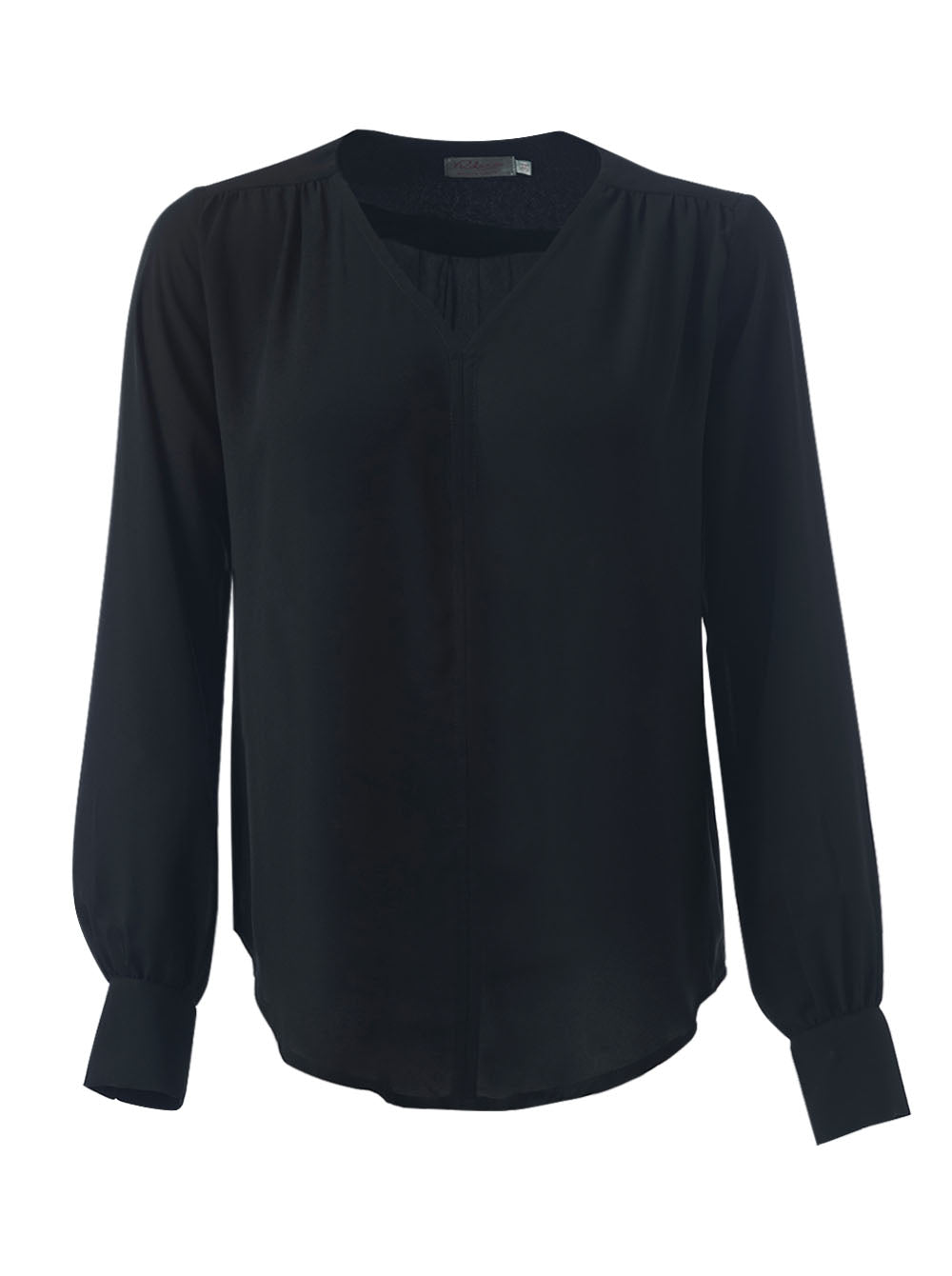 Morgan K261 L/S Blouse - Black-0