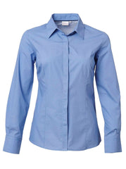 Ladies Selby CP3 L/S Blouse - Blue-0