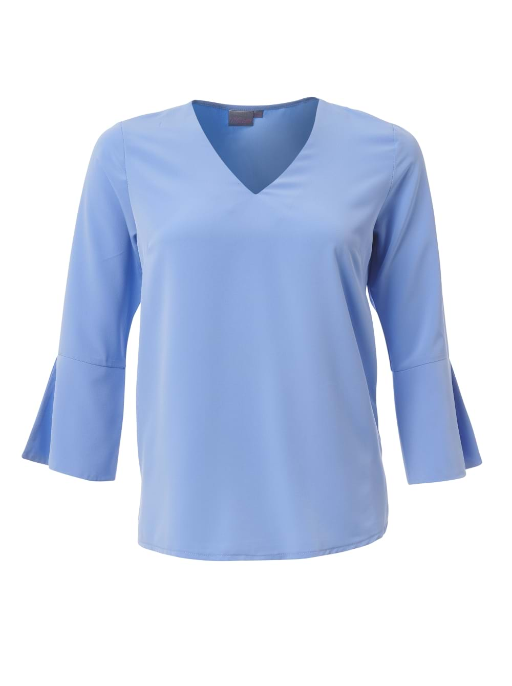 Sienna K225 3/4 Blouse - Blue-0