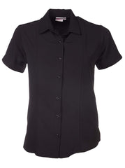 Zoe K225 S/S Blouse - Black-0