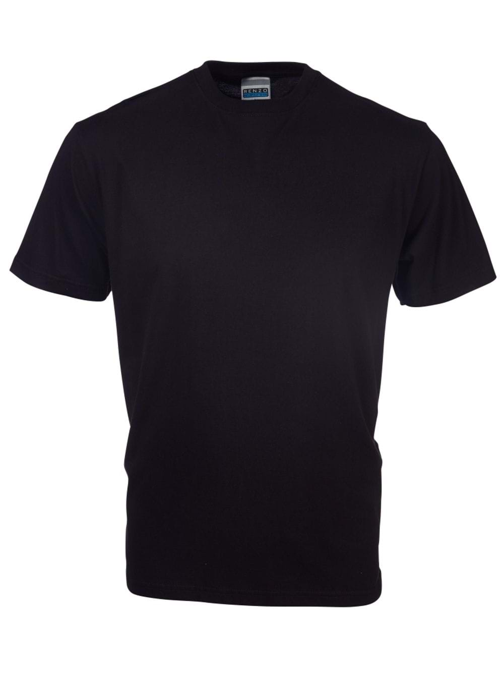 165G Crew Neck T-Shirt - Black-0