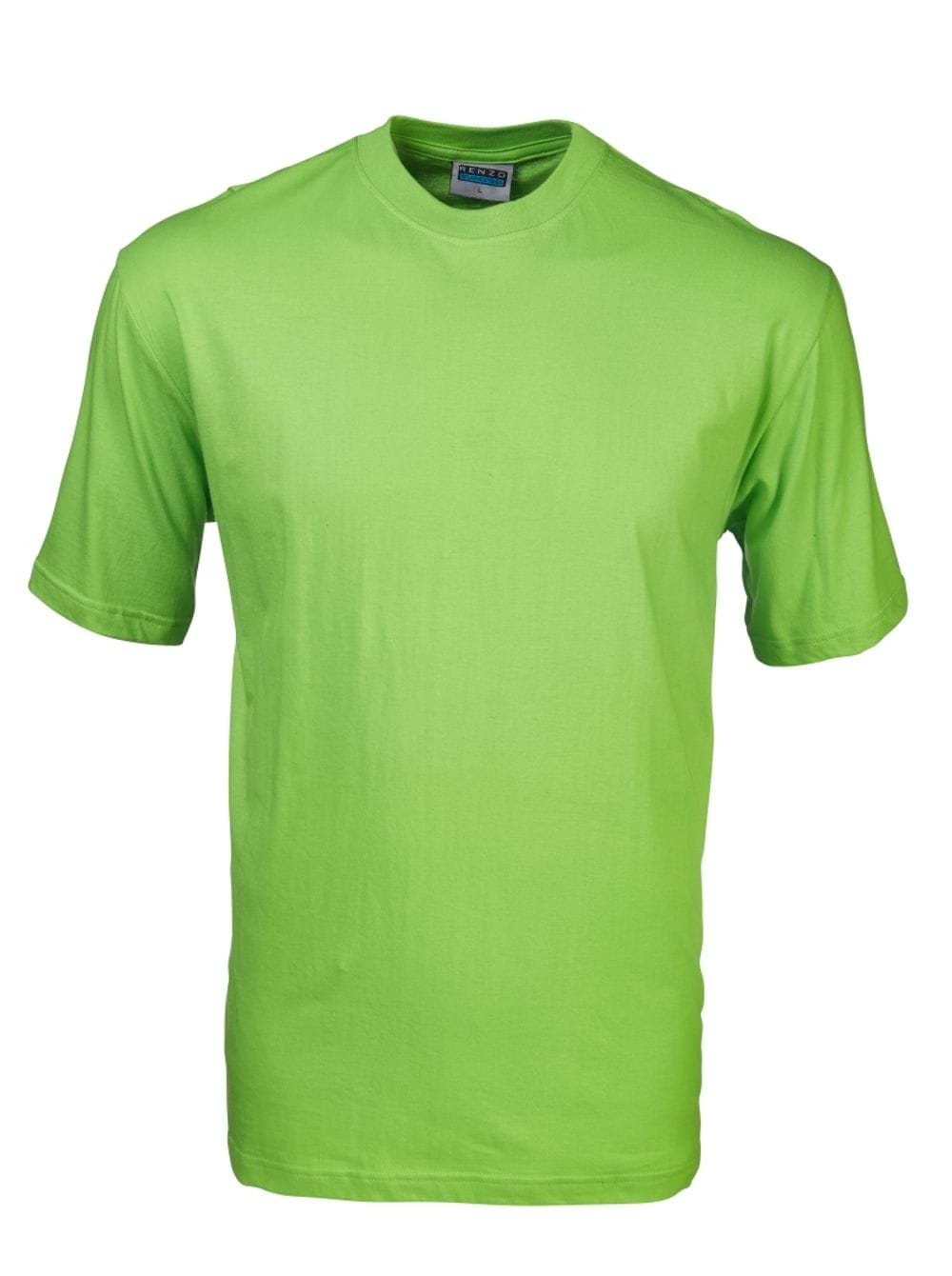 165G Crew Neck T-Shirt - Lime-0