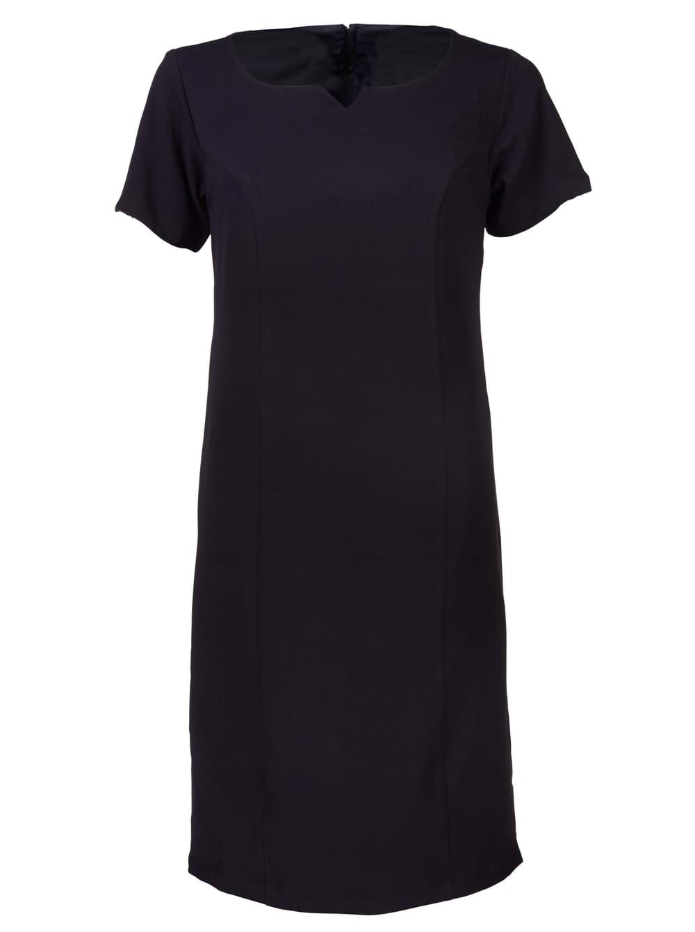 Carol 505 S/S Dress - Navy-0