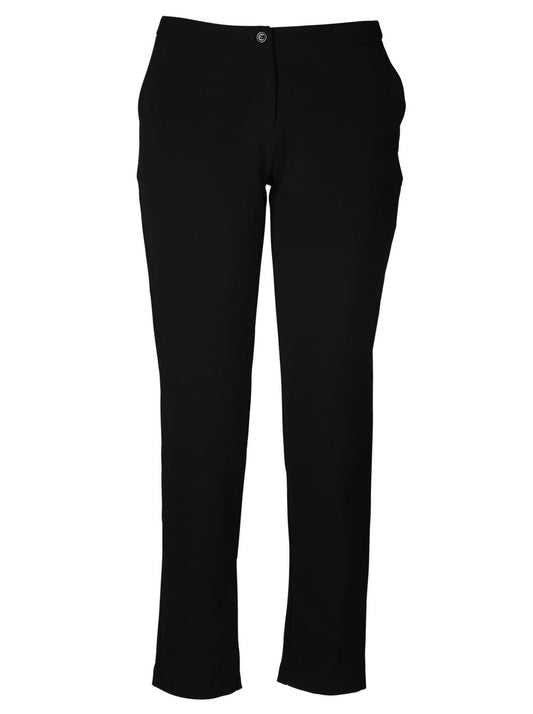 Coco 599 Slim Fit Slacks - Black-0