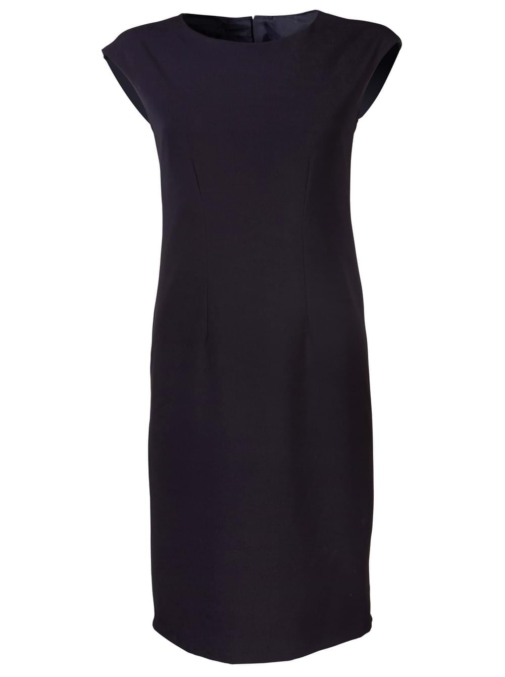 Kendal 505 S/Less Dress - Navy-0