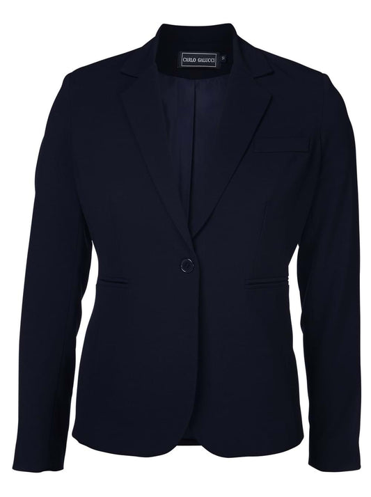 Justine 599 Tailored Fit Jacket - Navy-0