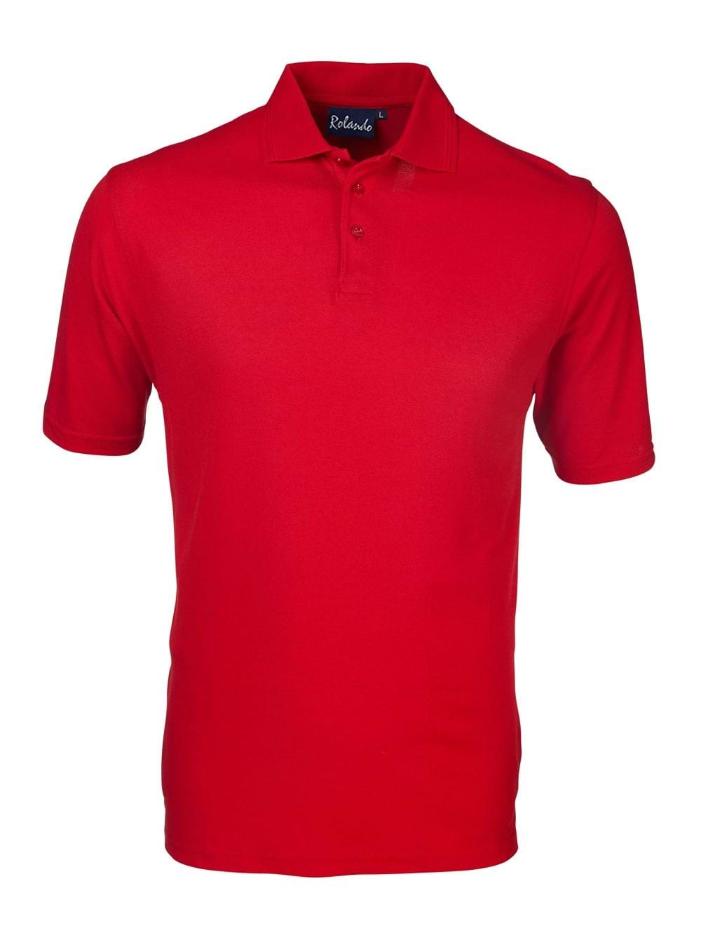 P19 Men's Lancaster Pique Golfer - Red-0