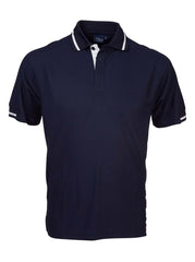 Mens QD1 Quick Dry Golfer - Navy-0