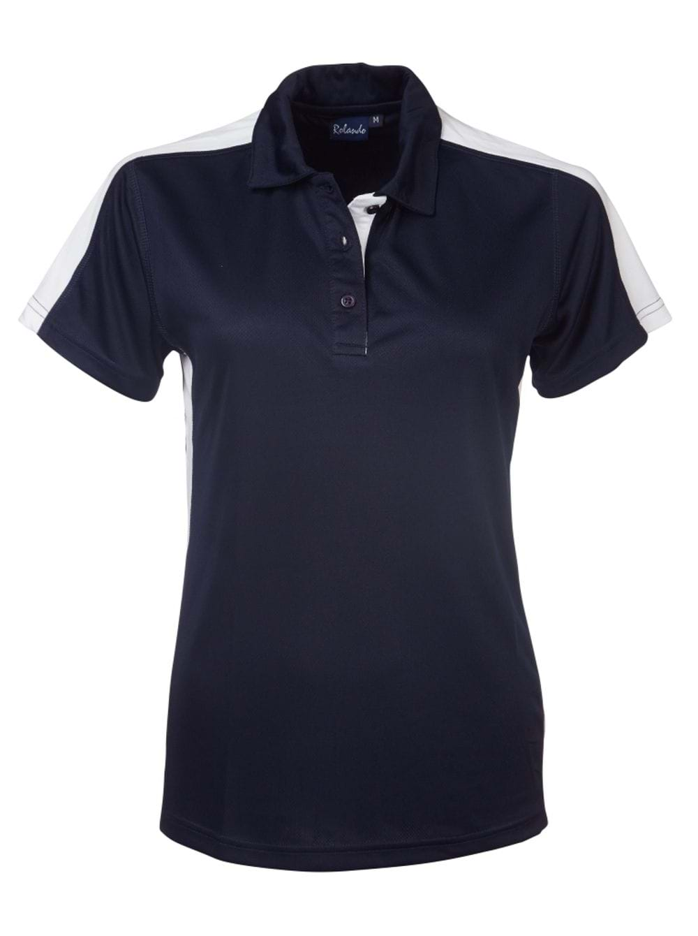 Ladies Chelsea Golfer - Navy/White-0