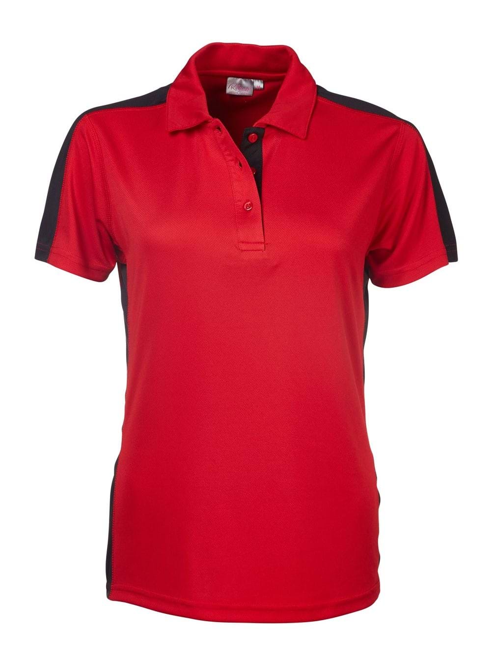 Ladies Chelsea Golfer - Pillar Box Red/Black-0