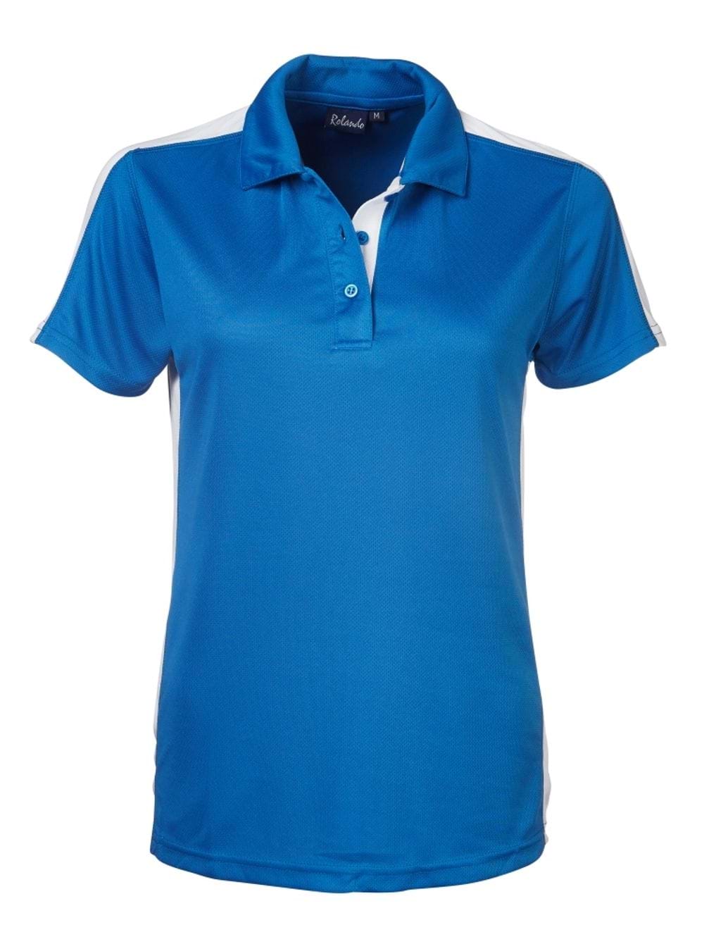 Ladies Chelsea Golfer - Royal/White-0