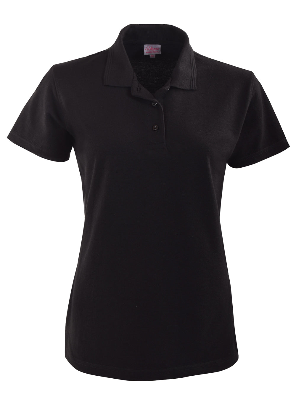 P19 Ladies Lancaster Pique Golfer - Black-0