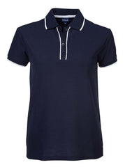 Ladies Ashton Golfer - Navy/White-0