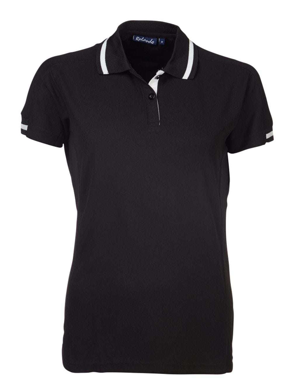 Ladies QD1 Quick Dry Golfer - Black-0