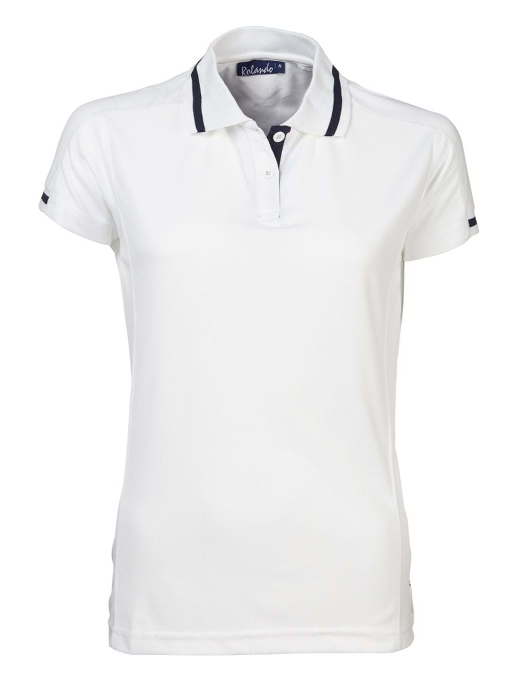 Ladies QD1 Quick Dry Golfer - White-0