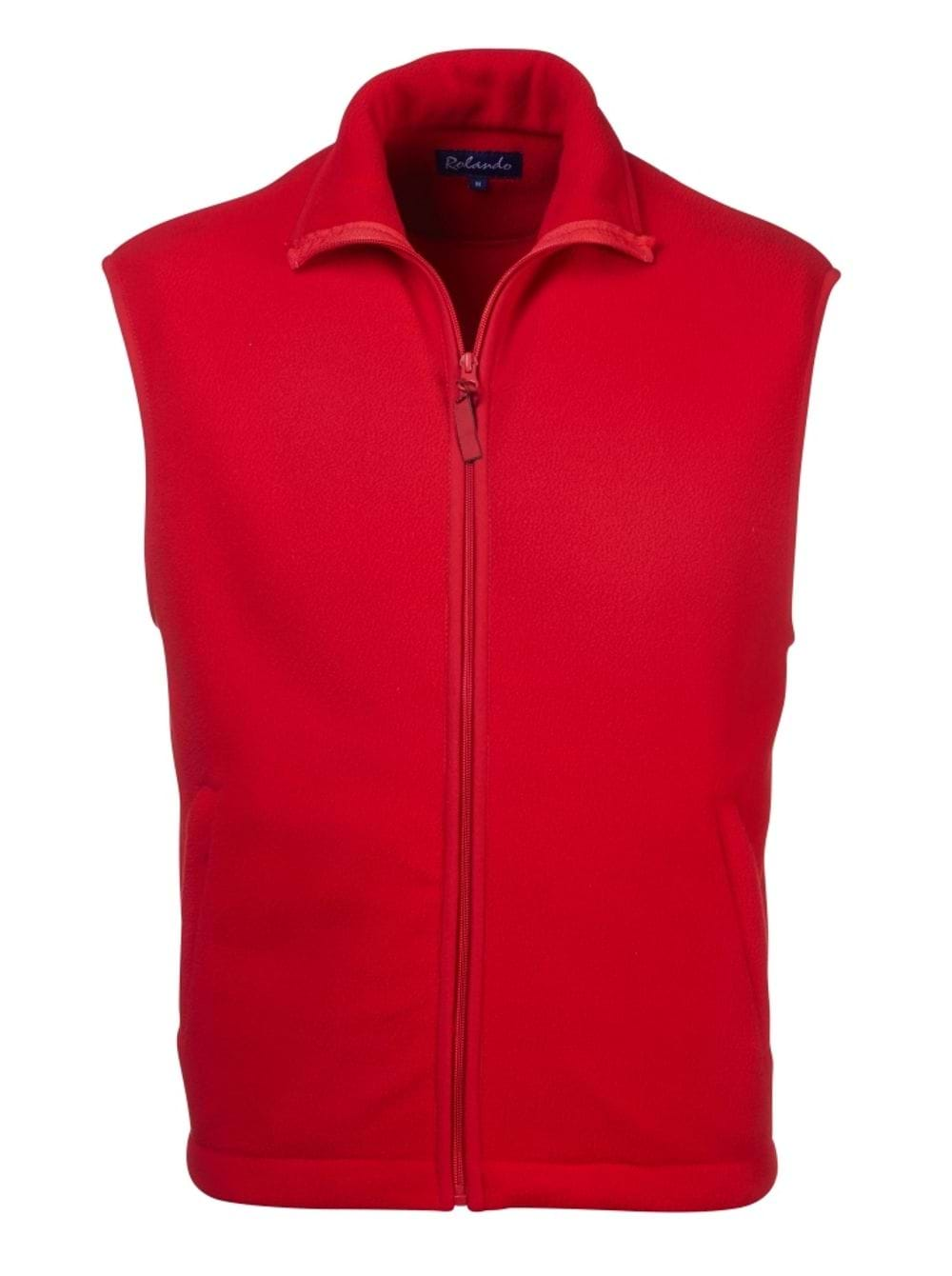 Robert S/Less Polar Fleece - Red-0