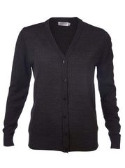 Kate L/S Cardigan - Charcoal-0