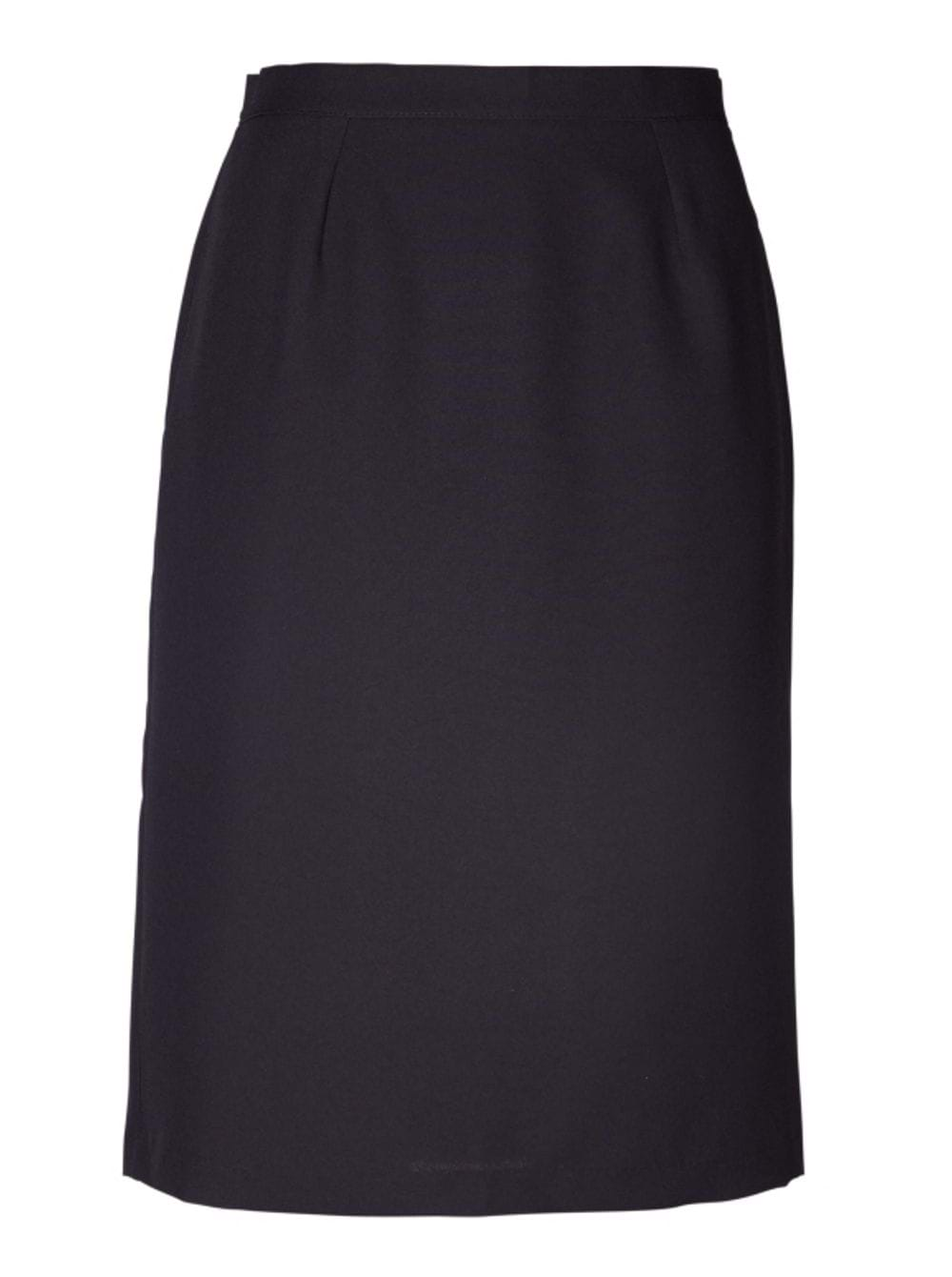 Emma Pencil Short Skirt - Black-0