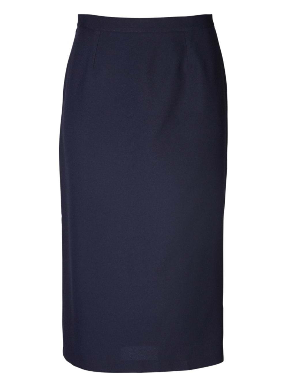 Claire Pencil Long Skirt - Navy-0