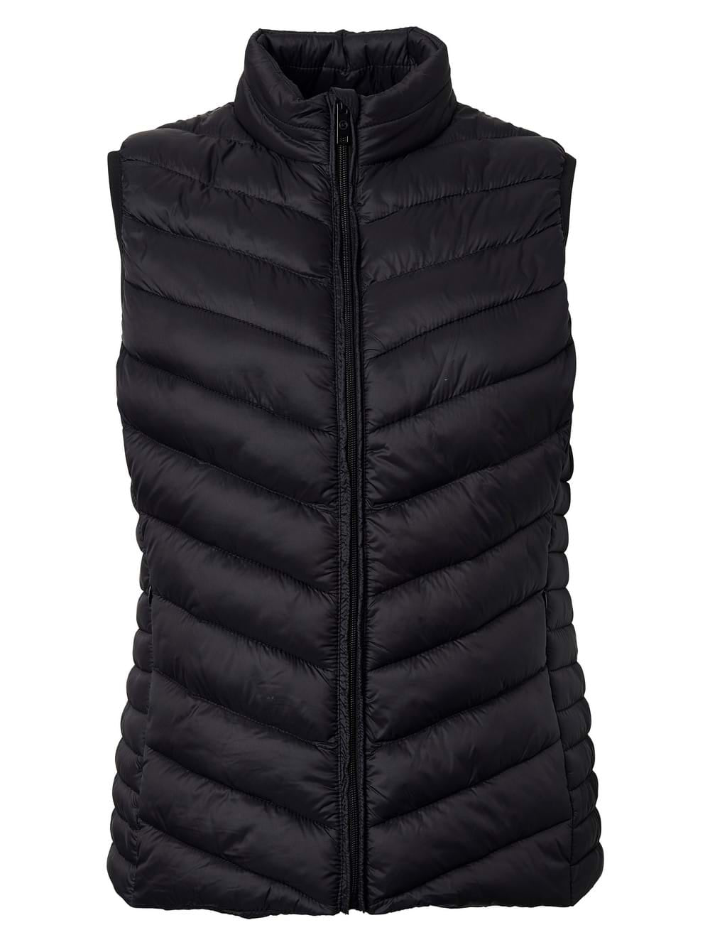 Ladies S/Less Stellar Bodywarmer - Black-0