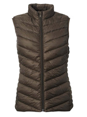 Ladies S/Less Stellar Bodywarmer - Fatigue-0