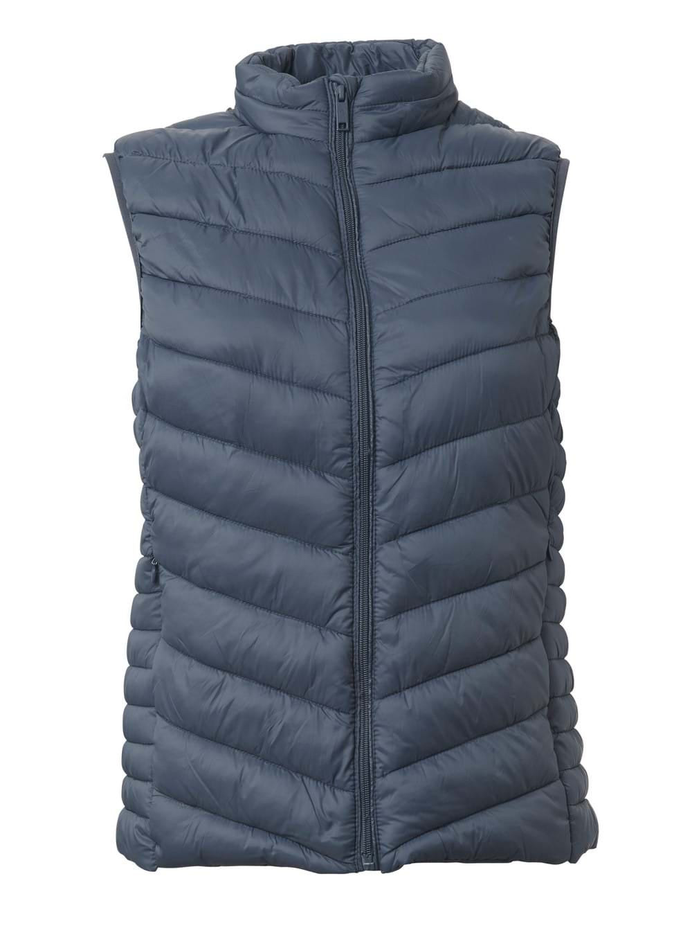 Ladies S/Less Stellar Bodywarmer - Grey-0