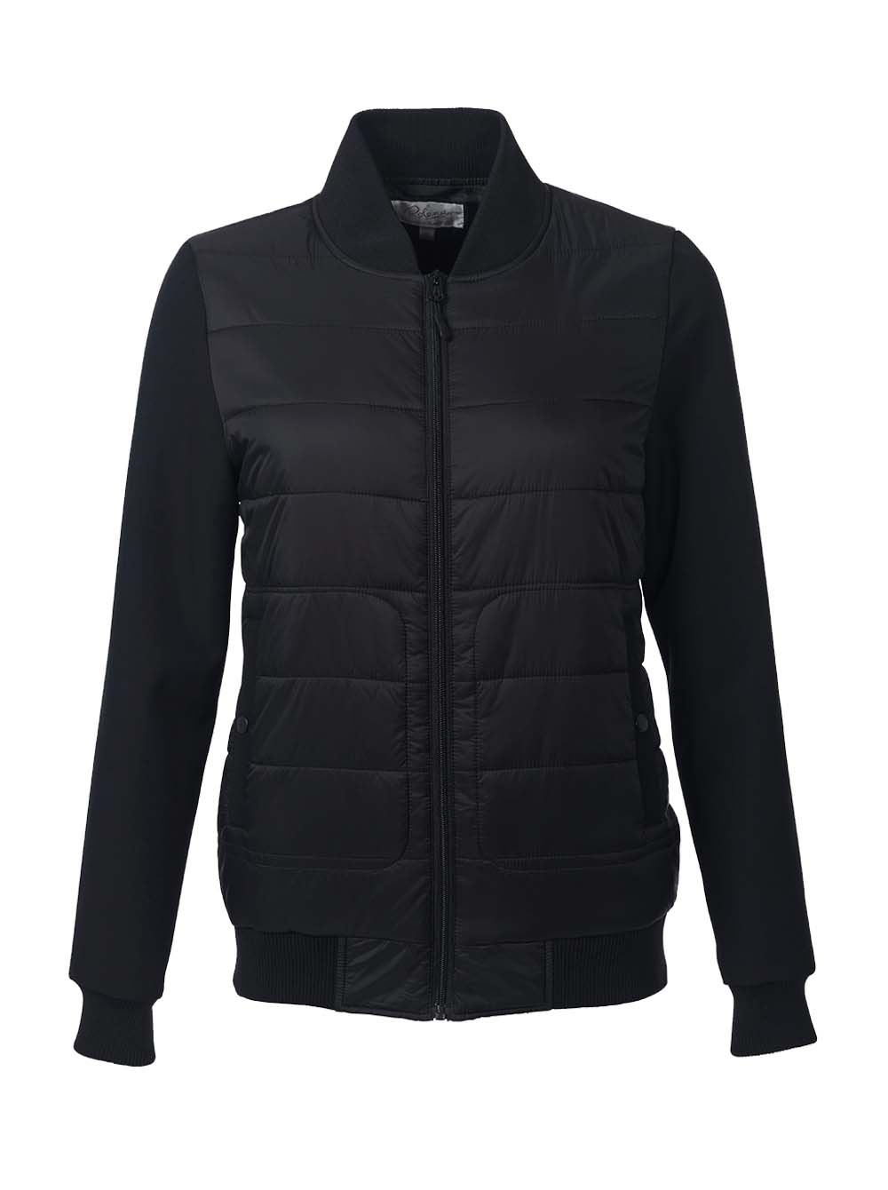 Ledger Ladies Puffer Jacket - Black-0