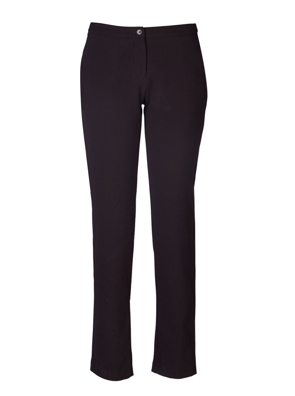 Coco Slim Fit Regular Length Slacks - 79cm Inleg-Black-0