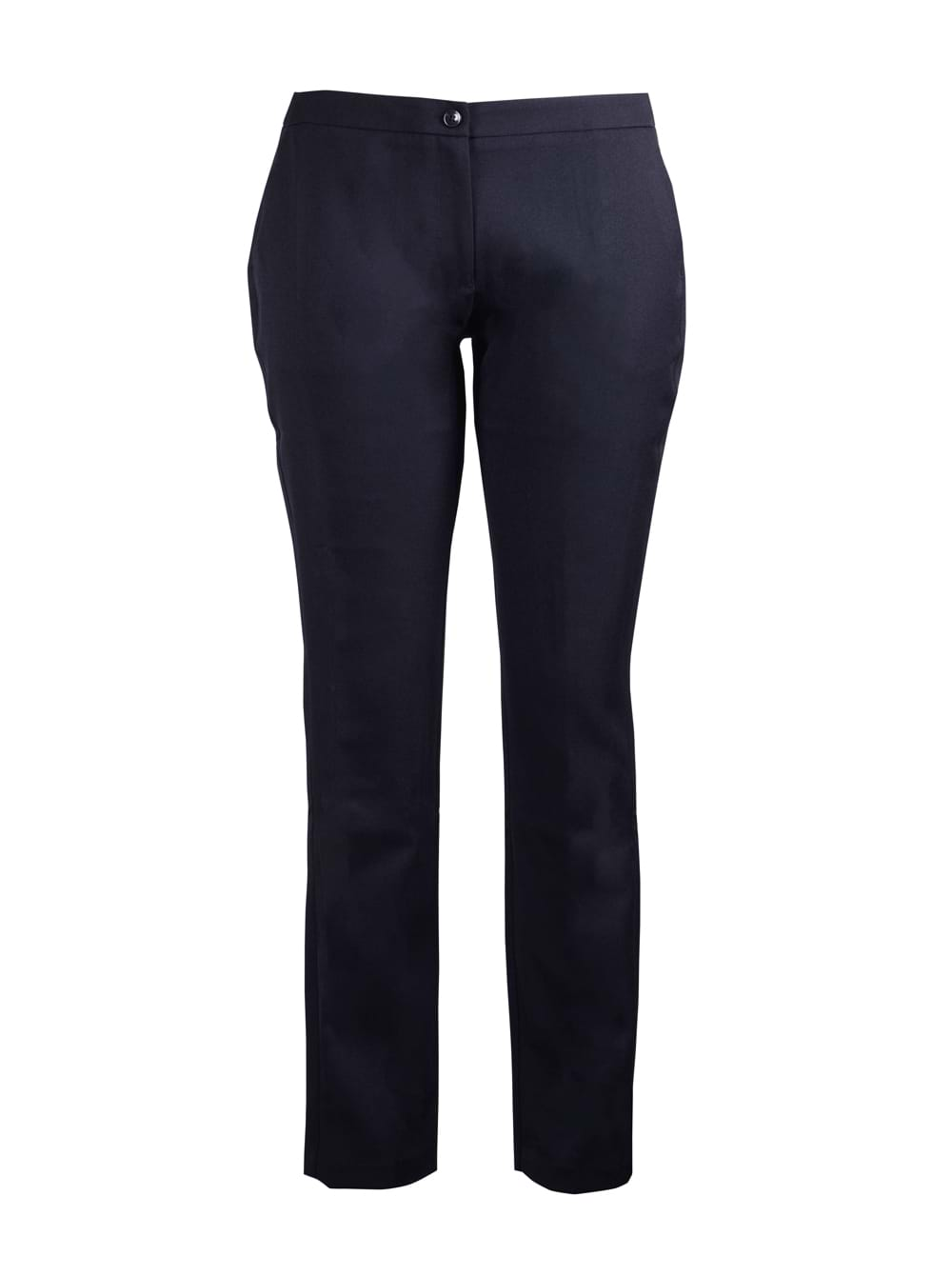 Coco Slim Fit Regular Length Slacks - 79Cm Inleg-Navy-0