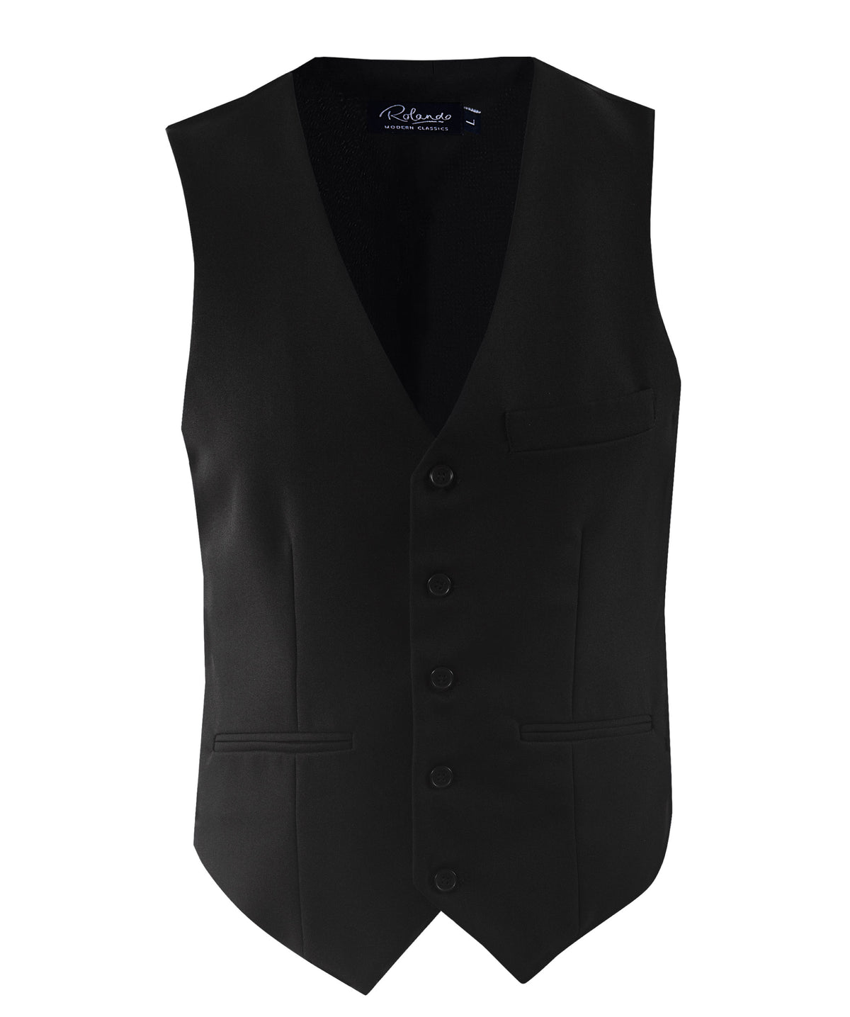 Gino Waistcoat - Black-0