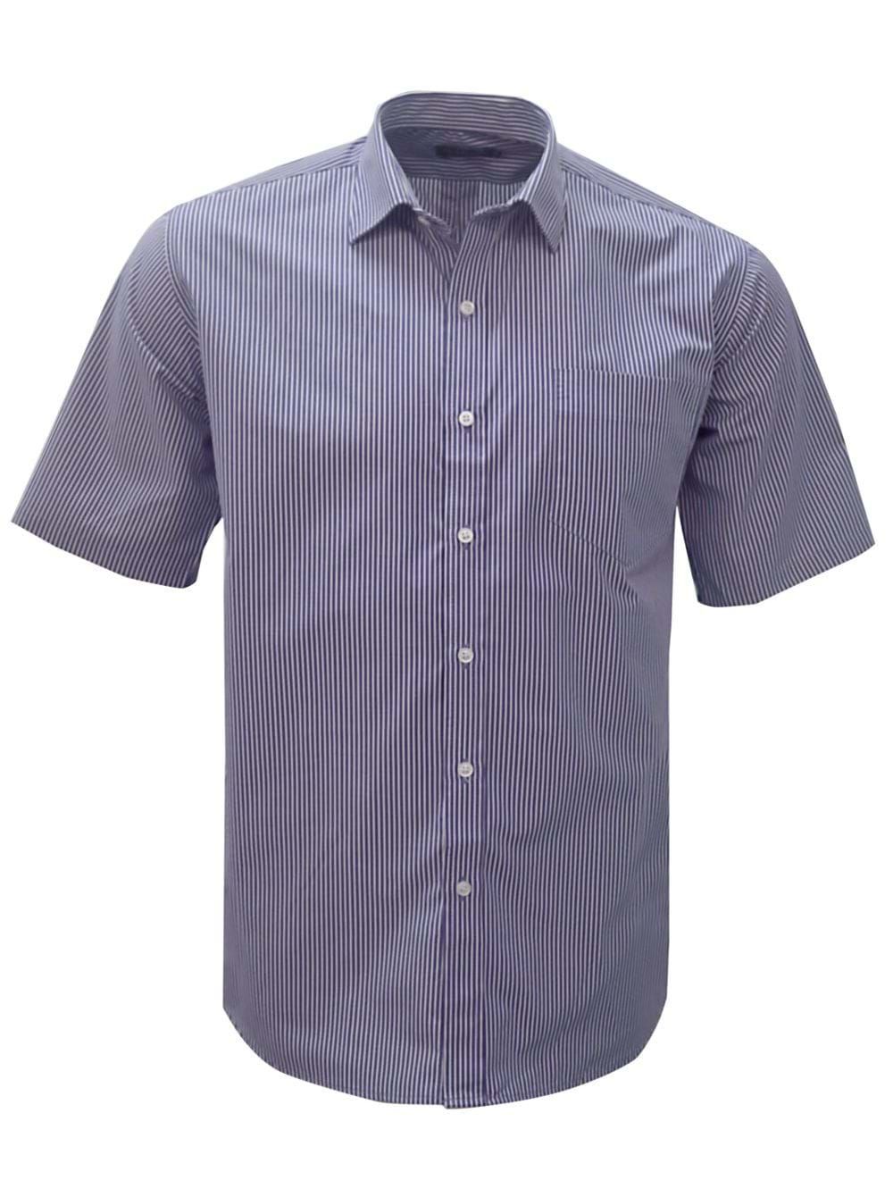 Mens K204 S/S Shirt - Blue-0