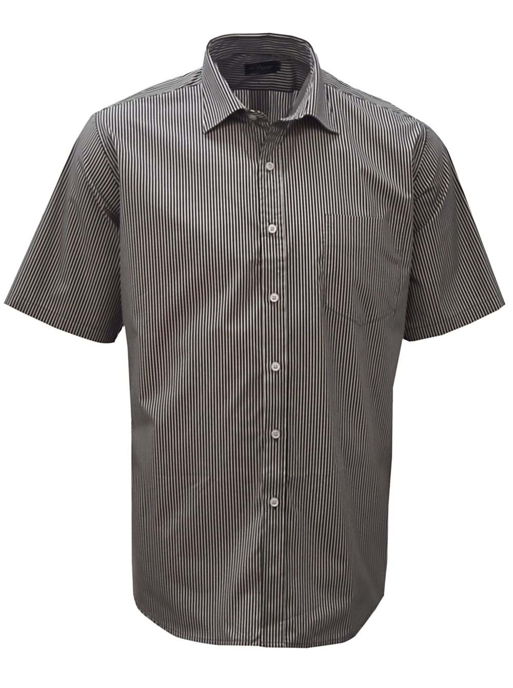 Mens K204 S/S Shirt - Charcoal-0