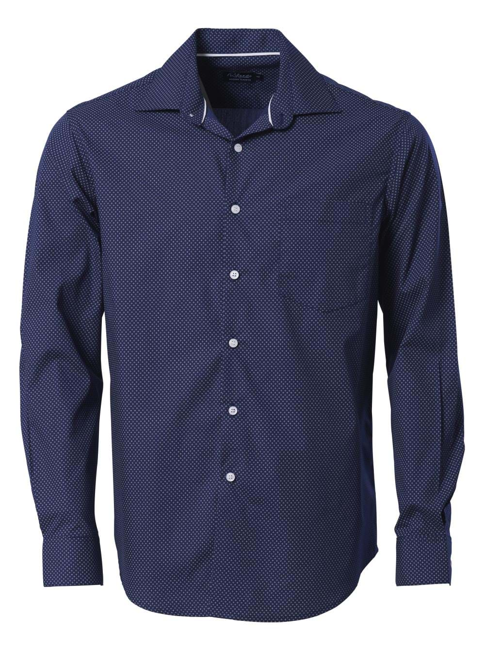 Mens Cullinan CP1 L/S Shirt - Navy-0