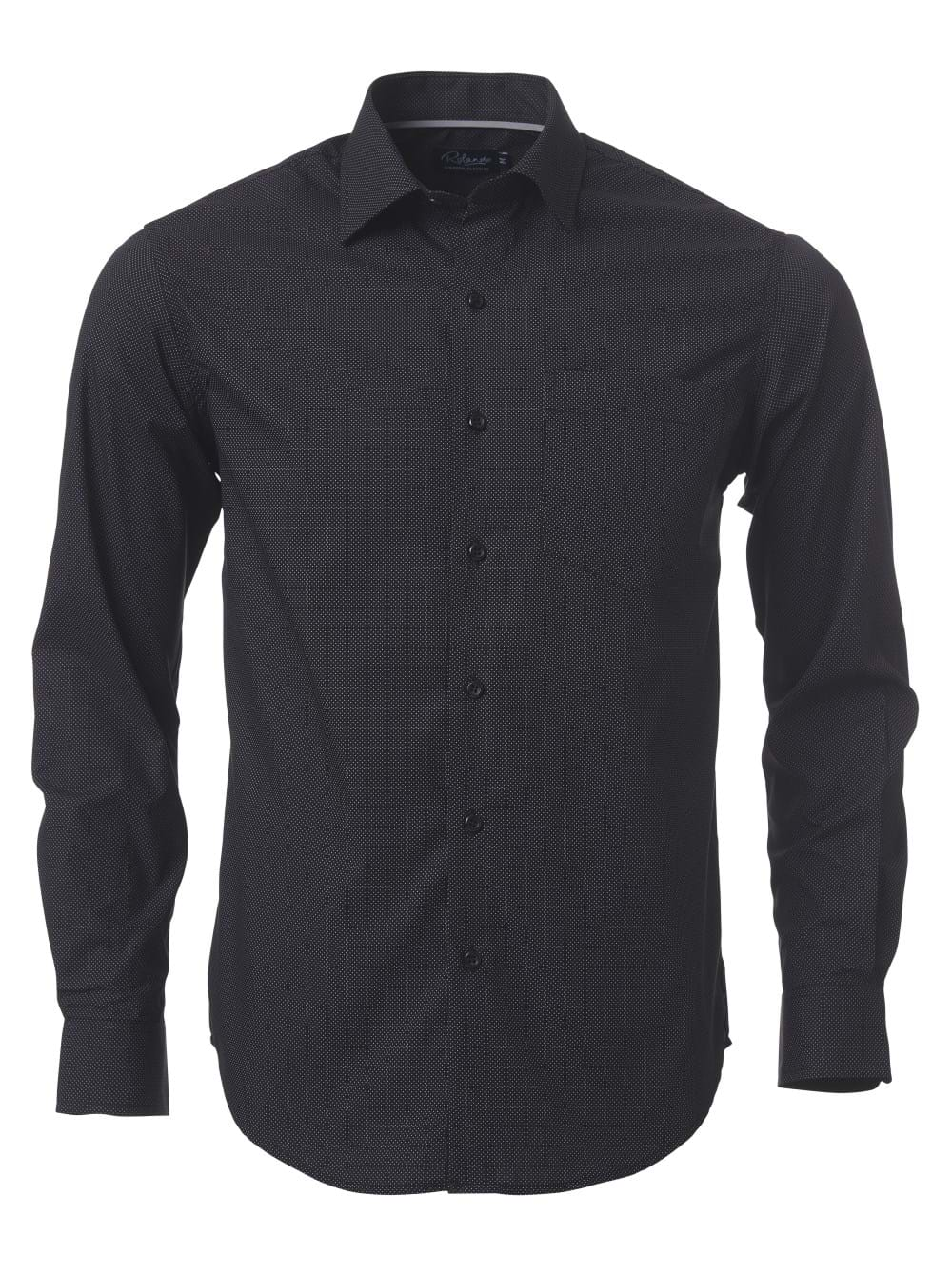 Mens Regent CP2 L/S Shirt - Black-0