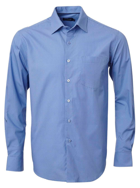 Mens Selby CP3 L/S Shirt - Blue-0