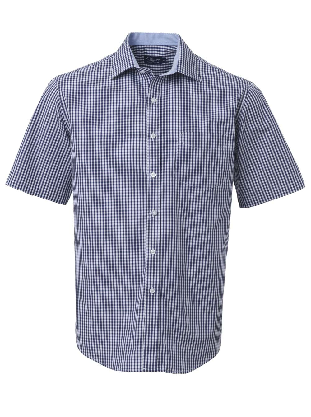 Mens Kingsley K235 S/S Shirt - Navy-0