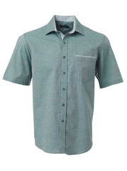 Mens Miller K243 S/S Shirt - Bottle Green-0