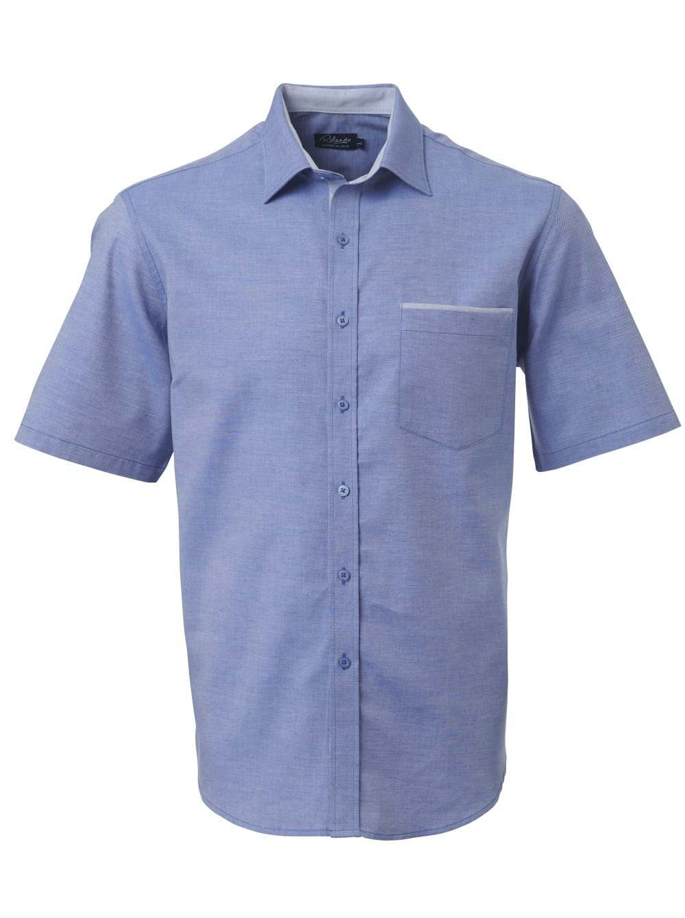 Mens Miller K243 S/S Shirt - French blue-0