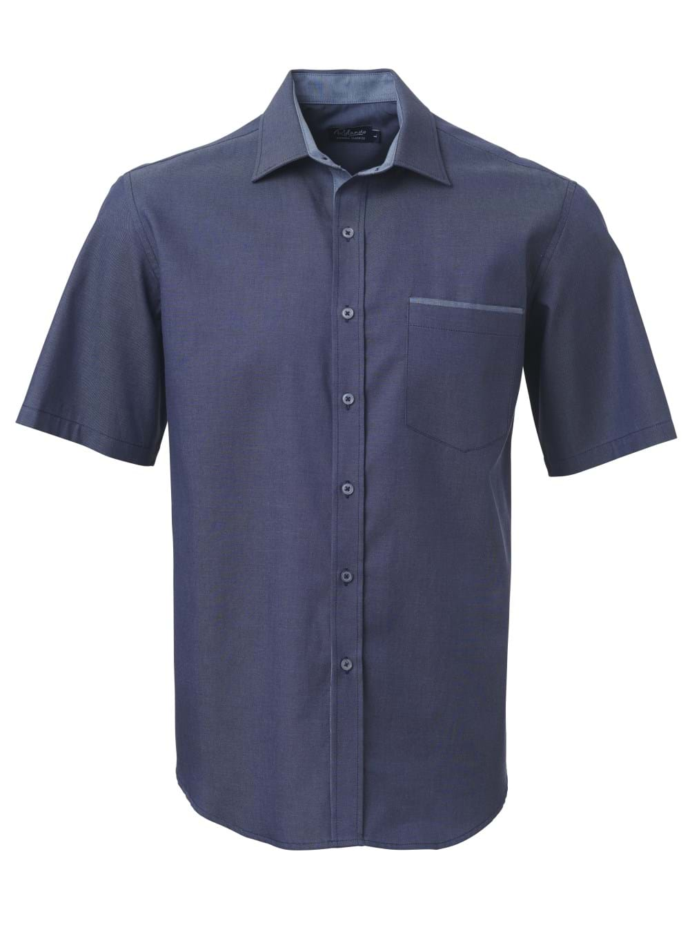 Mens Miller K243 S/S Shirt - Indigo-0