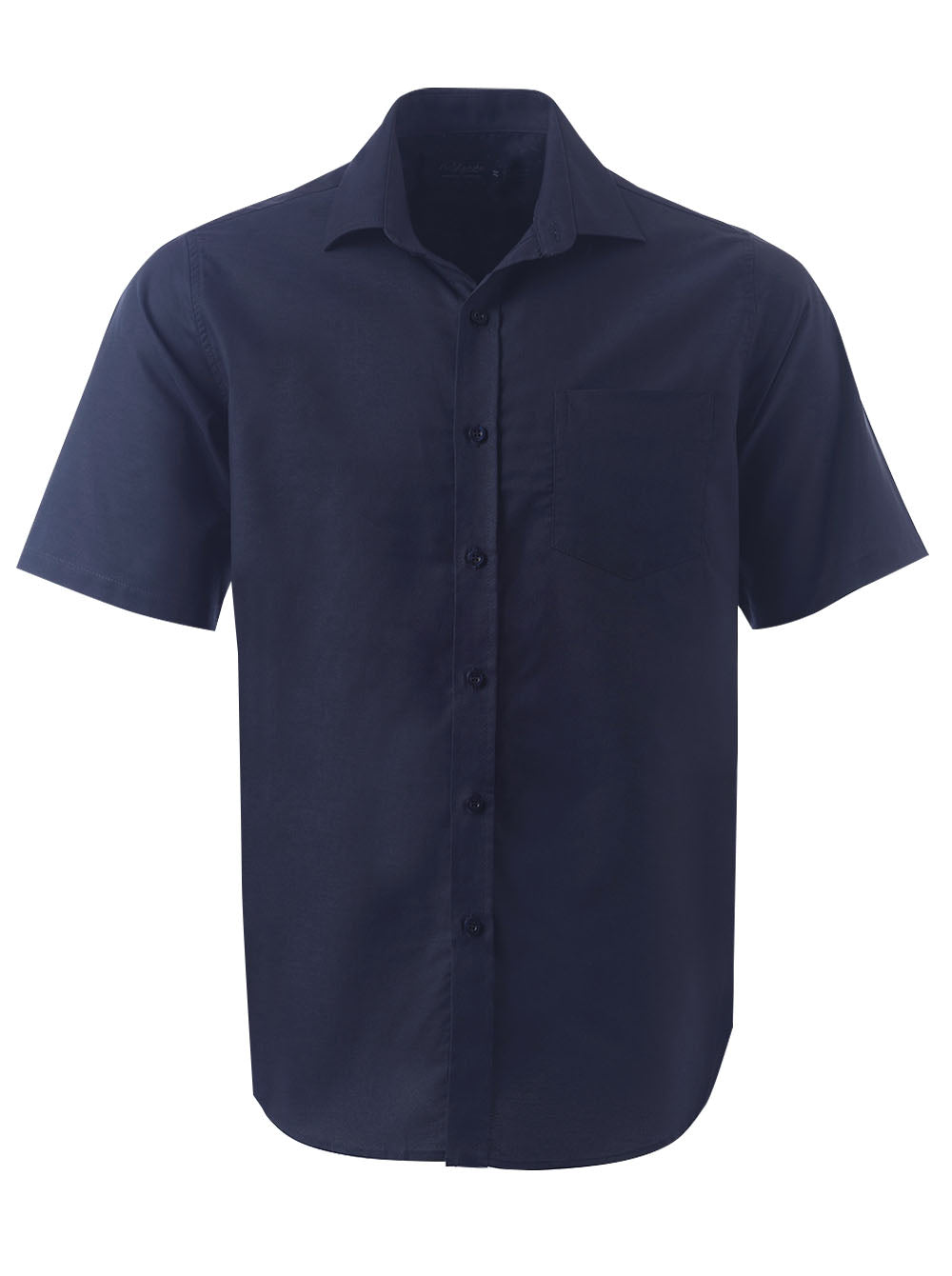 Mens Tate Oxford K373 S/S Shirt - Navy-0