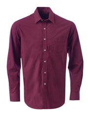 Mens Sloane K262 L/S Shirt - Berry-0