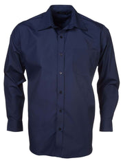 Mens P070 L/S Shirt - Navy-0