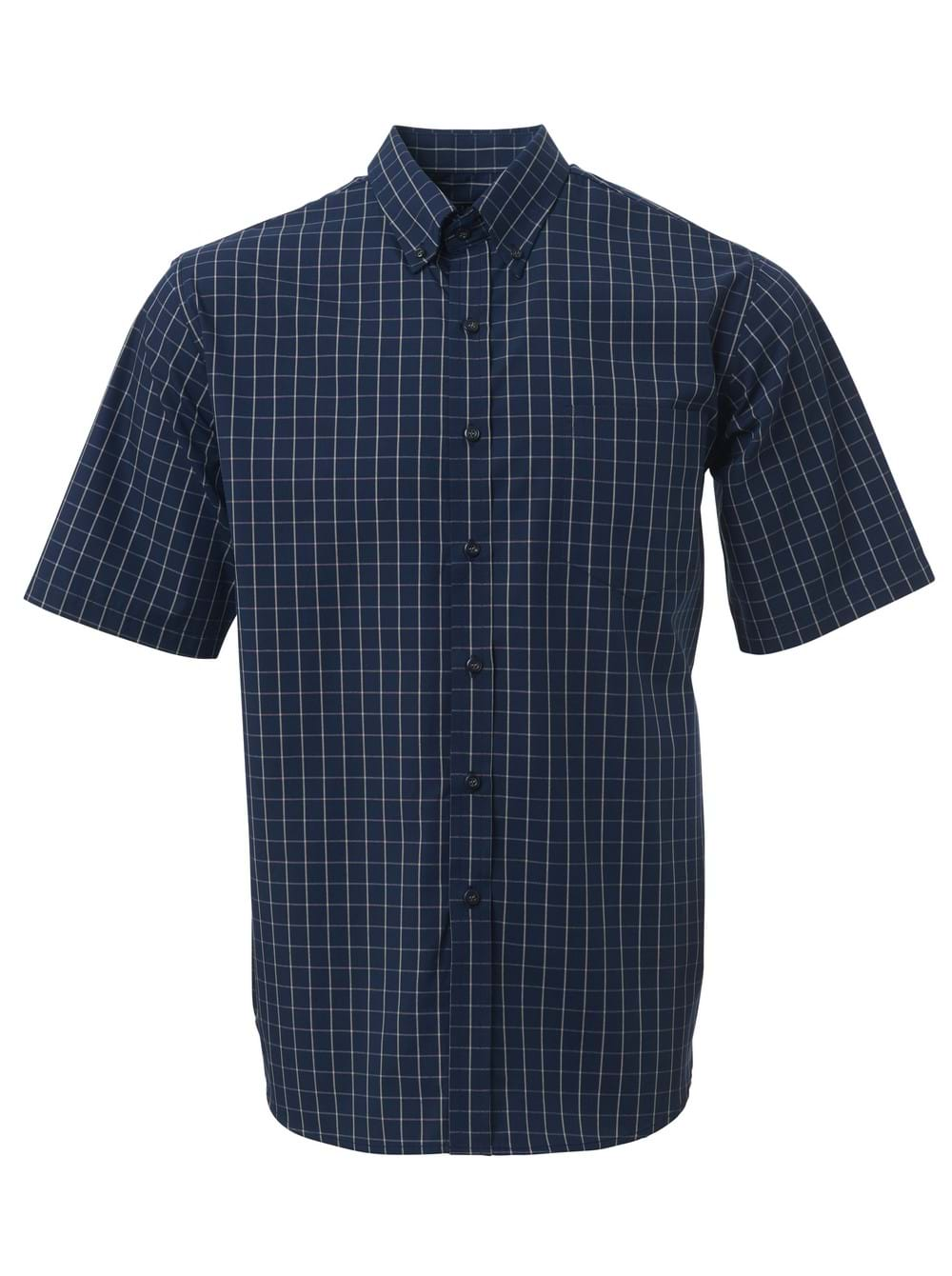 Mens K115 S/S Shirt - Navy-0