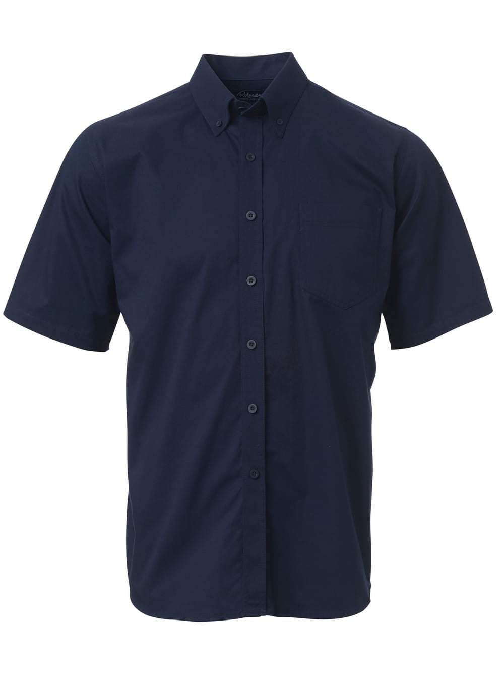 Mens K207 S/S Shirt - Navy-0