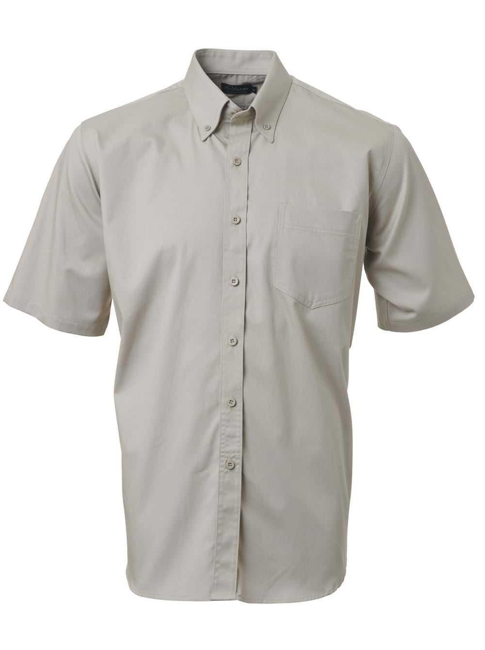 Mens K207 S/S Shirt - Stone-0