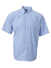 Mens K210 S/S Shirt - Blue/White-0