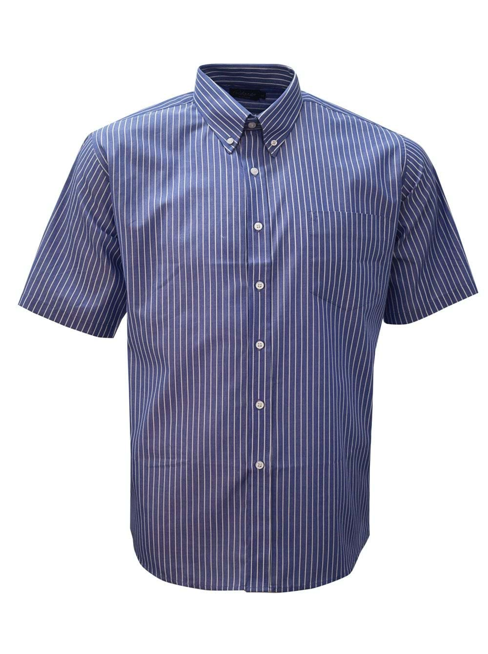 Mens N04 S/S Shirt - French Blue-0