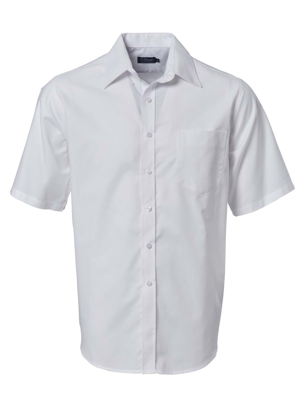 Mens Oxford K373 S/S Shirt - White-0