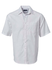 Mens Oxford K373 S/S Shirt - White-0