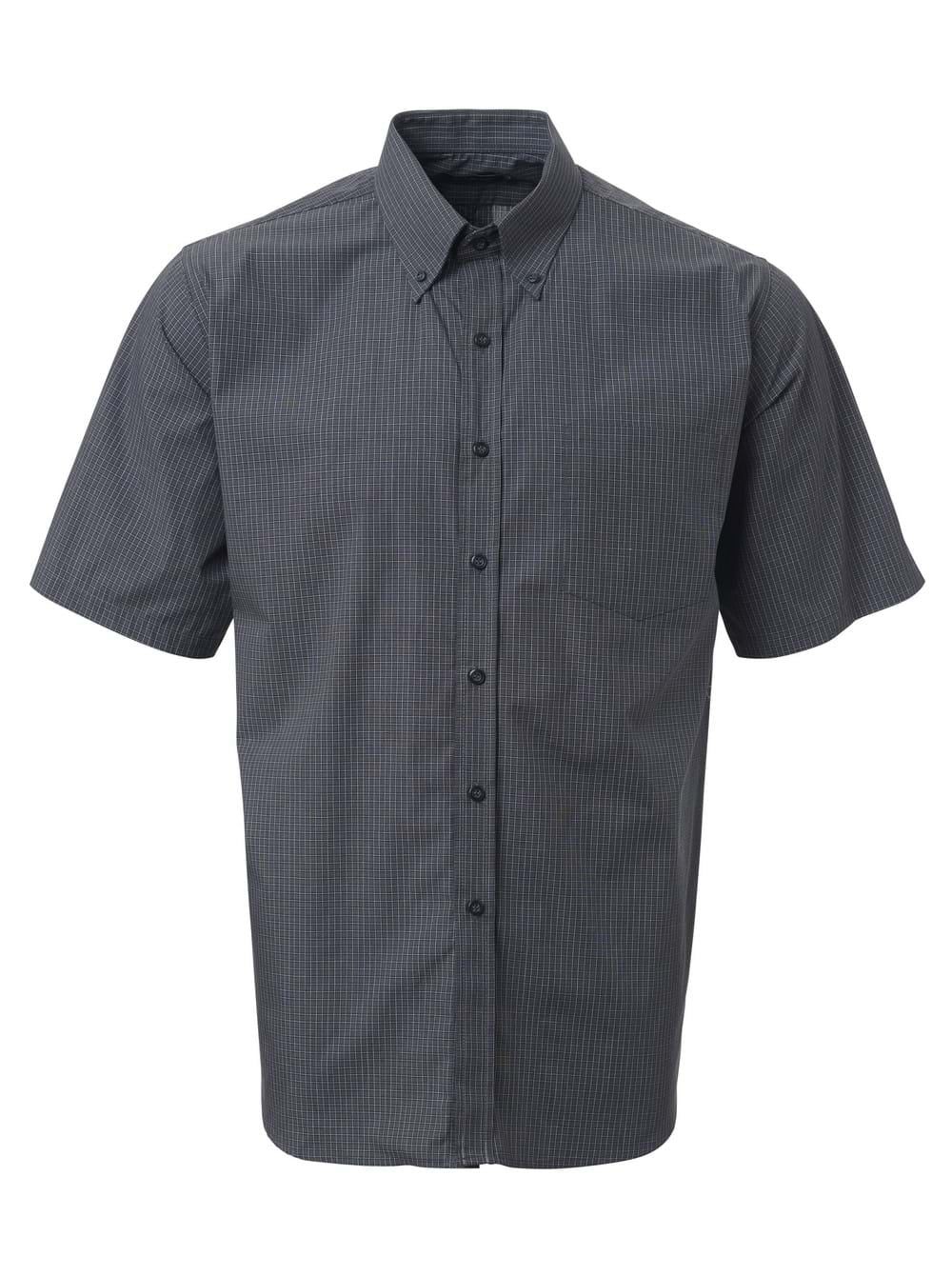 Mens P05 S/S Shirt - Charcoal-0